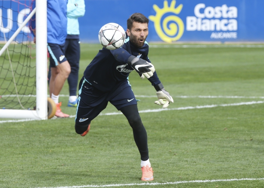 «Газпром»-тренировочные сборы в Испании: тренировка 14 февраля