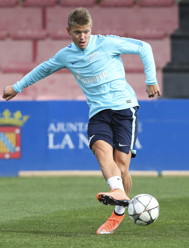 «Газпром»-тренировочные сборы в Испании: тренировка 14 февраля