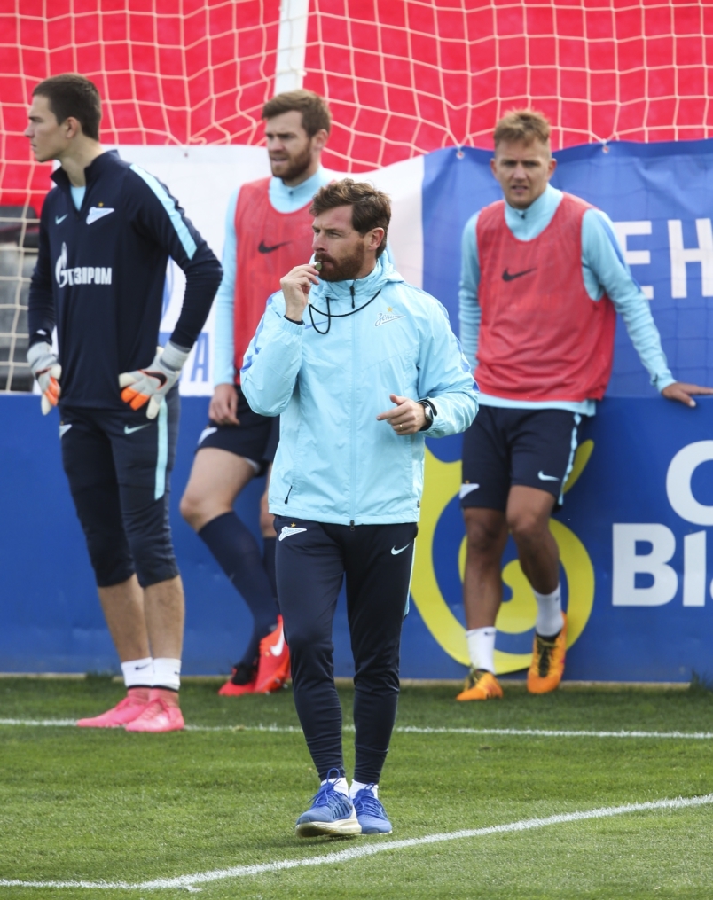 «Газпром»-тренировочные сборы в Испании: тренировка 14 февраля