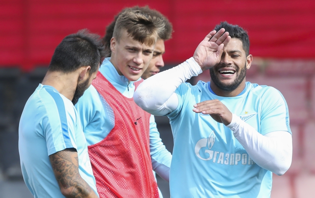 «Газпром»-тренировочные сборы в Испании: тренировка 14 февраля