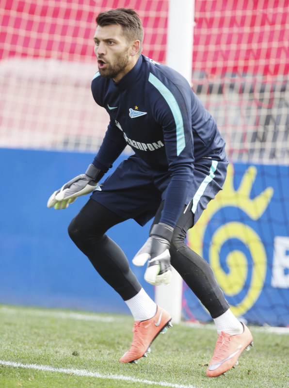 «Газпром»-тренировочные сборы в Испании: тренировка 14 февраля