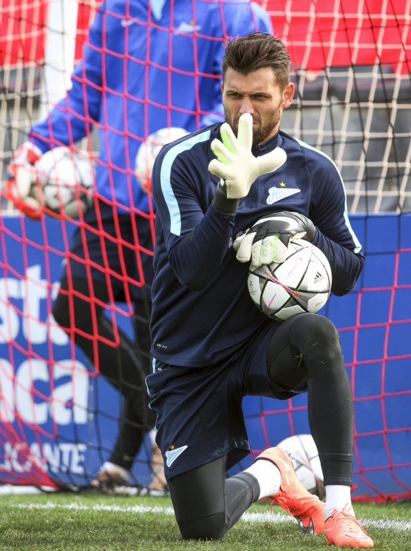 «Газпром»-тренировочные сборы в Испании: тренировка 14 февраля