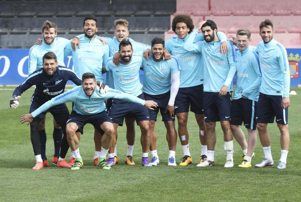 «Газпром»-тренировочные сборы в Испании: тренировка 14 февраля