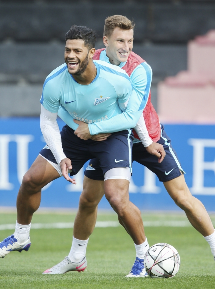 «Газпром»-тренировочные сборы в Испании: тренировка 14 февраля