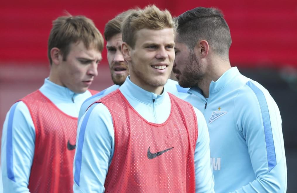 «Газпром»-тренировочные сборы в Испании: тренировка 14 февраля