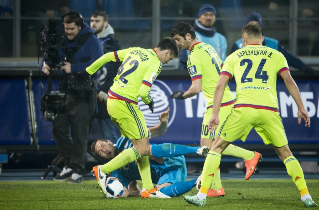 РОСГОССТРАХ-Чемпионат России, 22-тур, «Зенит» — ЦСКА