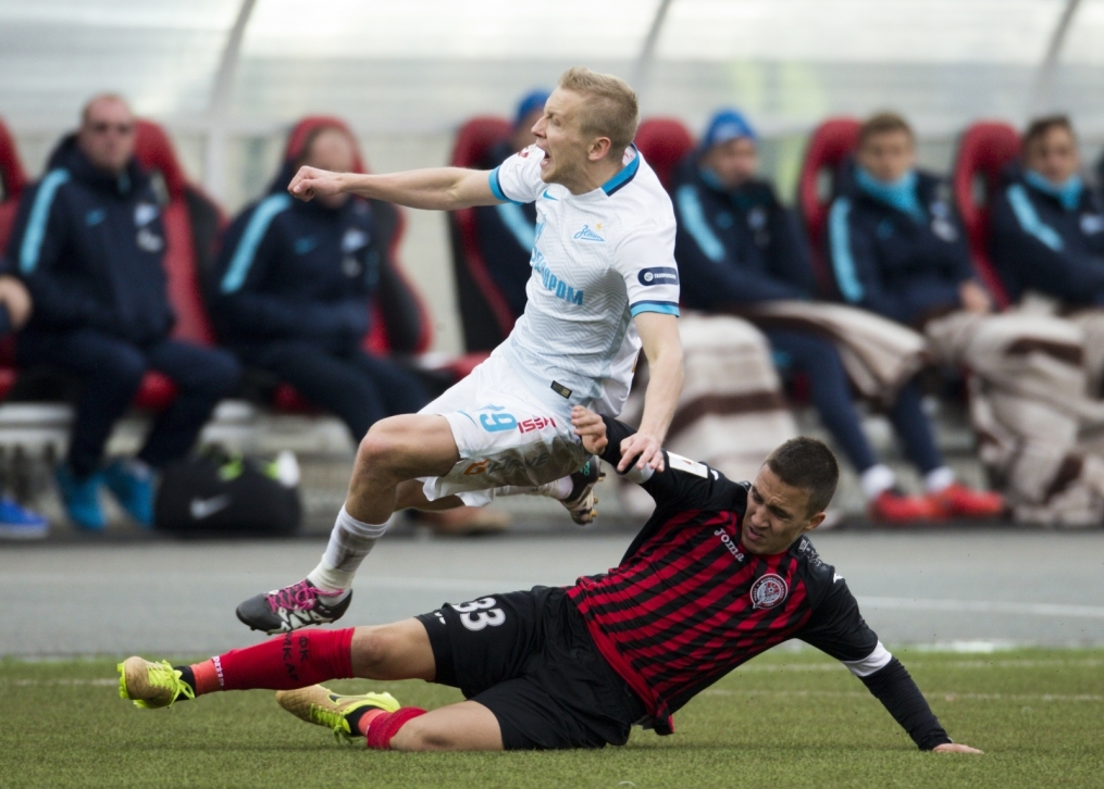 РОСГОССТРАХ Чемпионат России 2015/16, 23 тур, «Амкар» — «Зенит»