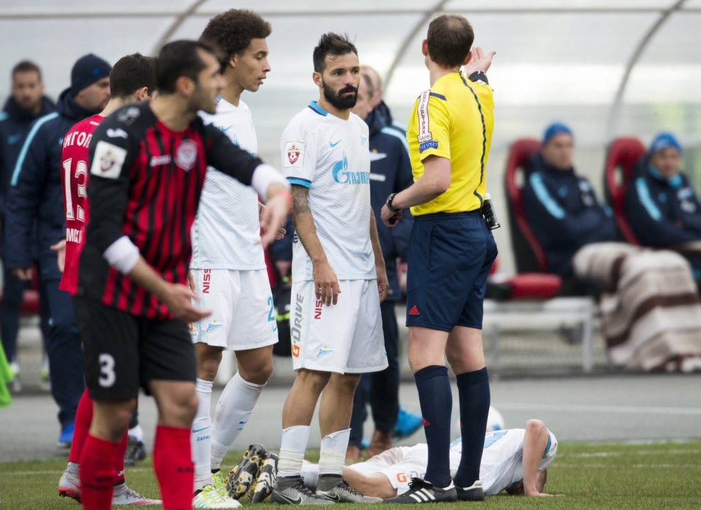 РОСГОССТРАХ Чемпионат России 2015/16, 23 тур, «Амкар» — «Зенит»