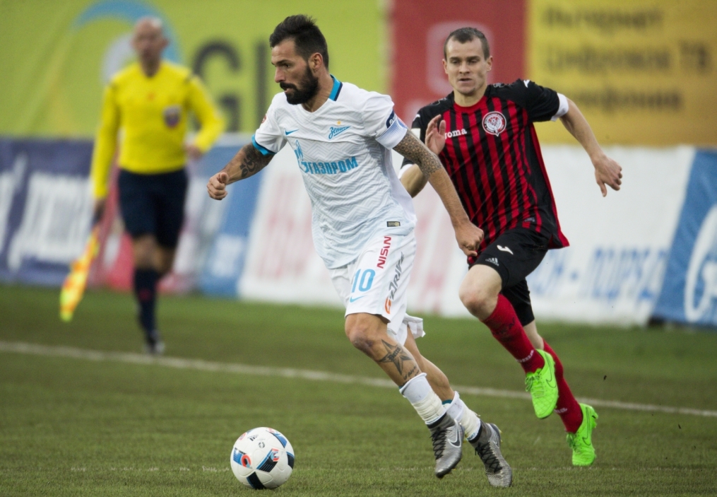 РОСГОССТРАХ Чемпионат России 2015/16, 23 тур, «Амкар» — «Зенит»