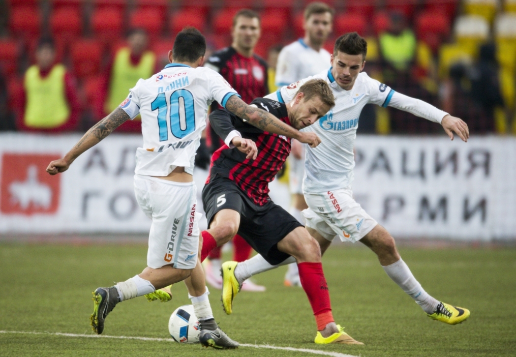 РОСГОССТРАХ Чемпионат России 2015/16, 23 тур, «Амкар» — «Зенит»