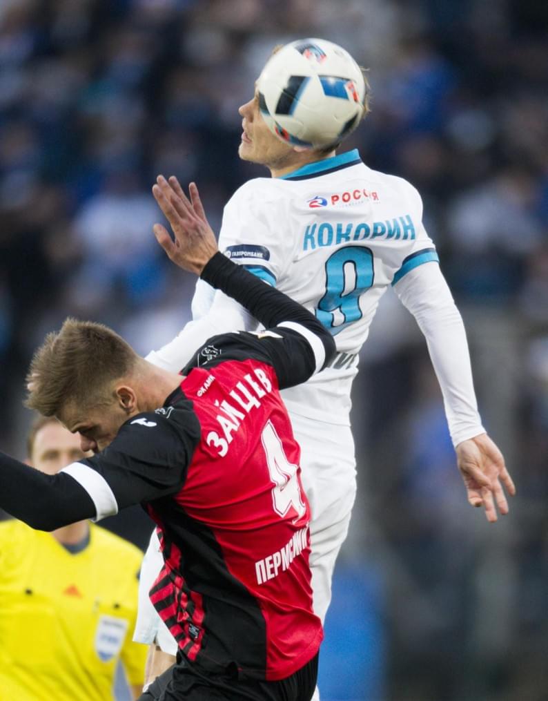 РОСГОССТРАХ Чемпионат России 2015/16, 23 тур, «Амкар» — «Зенит»