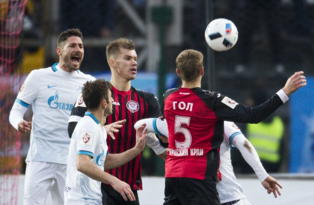 РОСГОССТРАХ Чемпионат России 2015/16, 23 тур, «Амкар» — «Зенит»