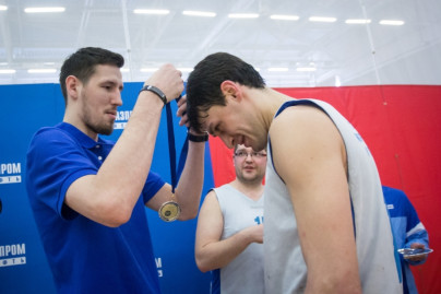 Награждение победителей корпоративного турнира ПАО «Газпром нефть»