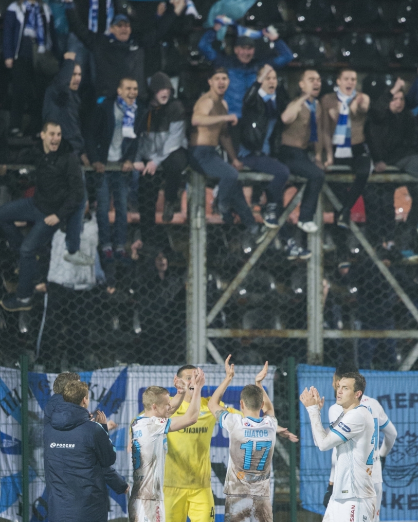 Матч 1/2 финала Кубка России 2015/2016, «Амкар» – «Зенит»