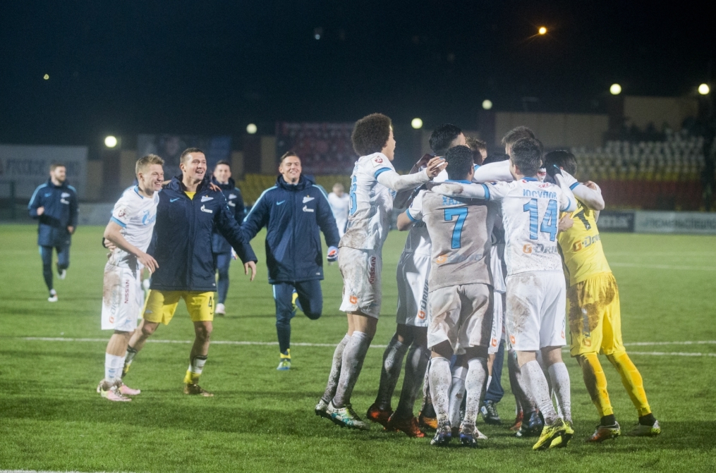 Матч 1/2 финала Кубка России 2015/2016, «Амкар» – «Зенит»