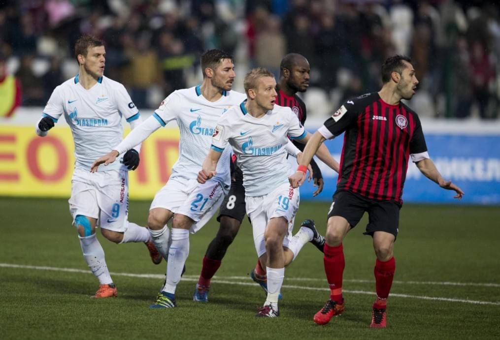 Матч 1/2 финала Кубка России 2015/2016, «Амкар» – «Зенит»