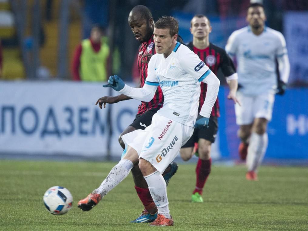 Матч 1/2 финала Кубка России 2015/2016, «Амкар» – «Зенит»