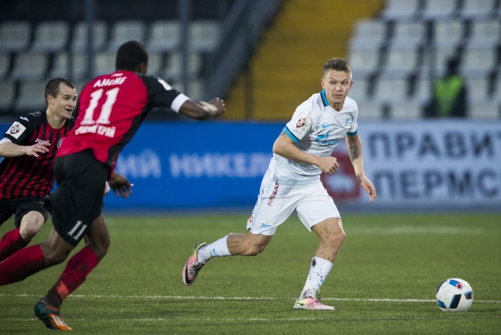 Матч 1/2 финала Кубка России 2015/2016, «Амкар» – «Зенит»