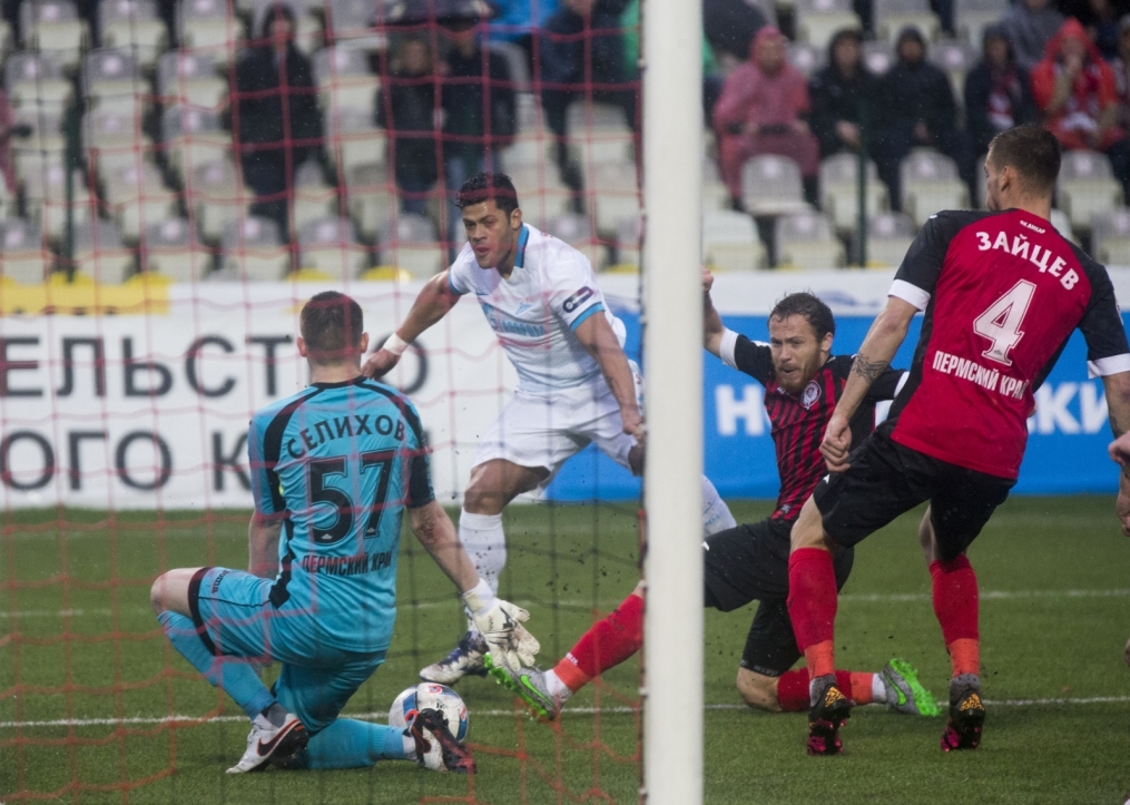 Матч 1/2 финала Кубка России 2015/2016, «Амкар» – «Зенит»