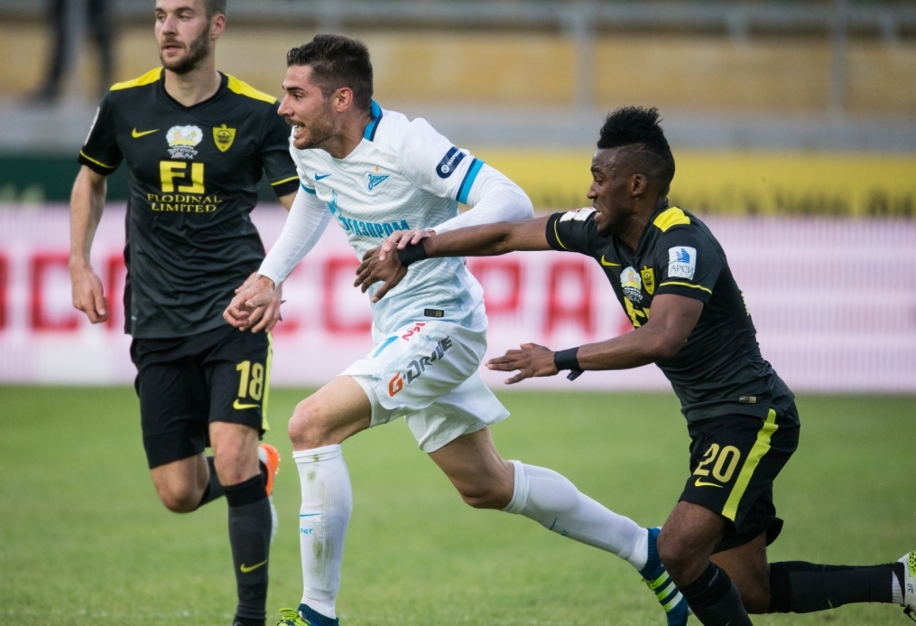 РОСГОССТРАХ-Чемпионат России, 27-тур, «Анжи» — «Зенит»