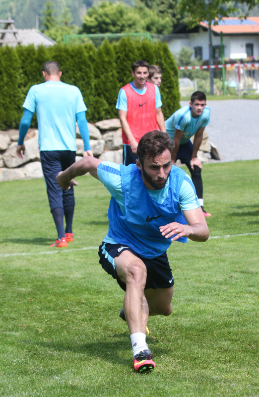 «Газпром»-тренировочные сборы в Австрии: тренировка 24 июня