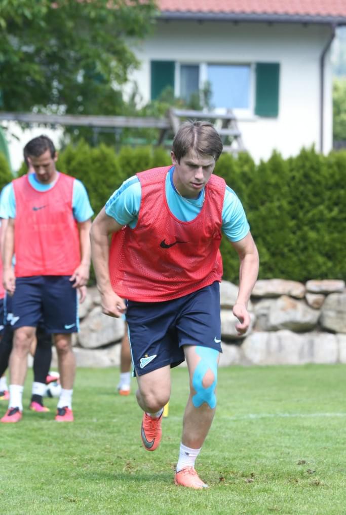 «Газпром»-тренировочные сборы в Австрии: тренировка 24 июня