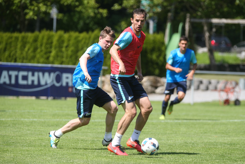 «Газпром»-тренировочные сборы в Австрии: тренировка 24 июня