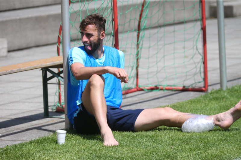 «Газпром»-тренировочные сборы в Австрии: тренировка 24 июня