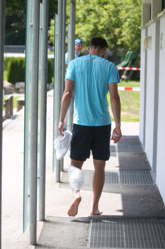 «Газпром»-тренировочные сборы в Австрии: тренировка 24 июня