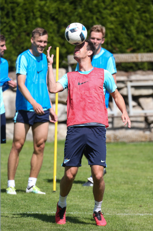 «Газпром»-тренировочные сборы в Австрии: тренировка 24 июня