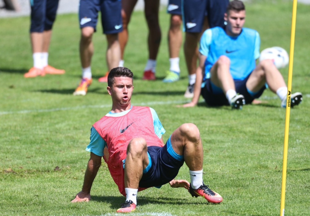 «Газпром»-тренировочные сборы в Австрии: тренировка 24 июня