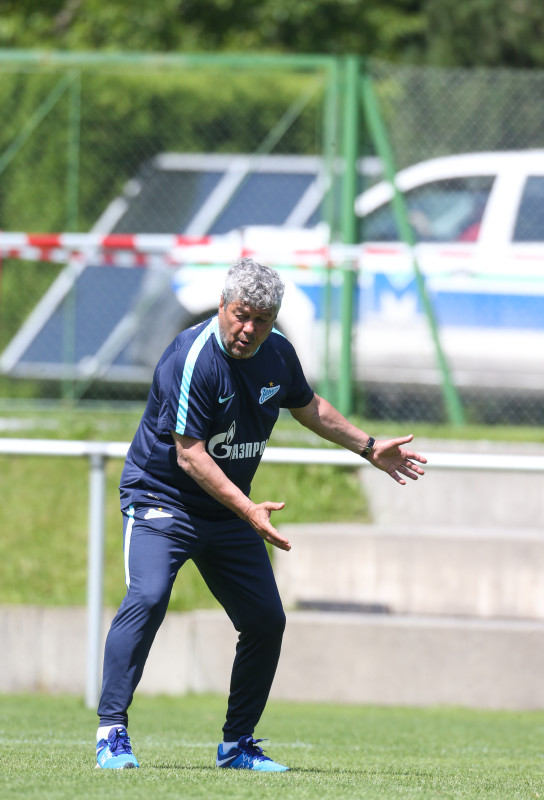 «Газпром»-тренировочные сборы в Австрии: тренировка 24 июня