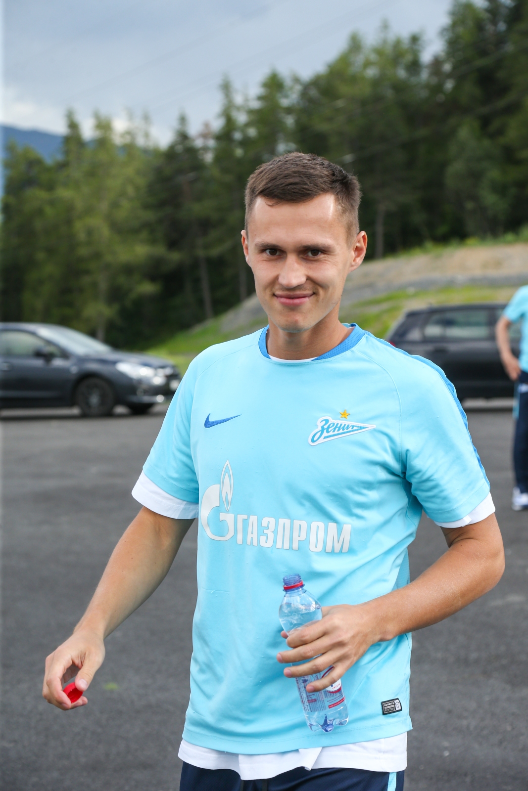 «Газпром»-тренировочные сборы в Швейцарии: вечерняя тренировка 5 июля