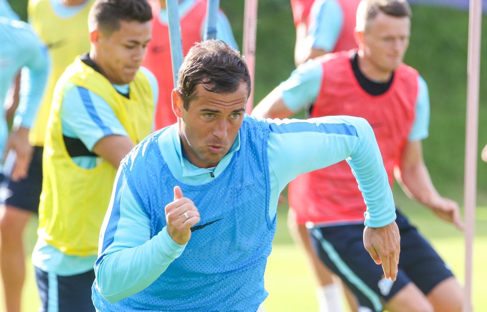 «Газпром»-тренировочные сборы в Швейцарии: вечерняя тренировка 5 июля