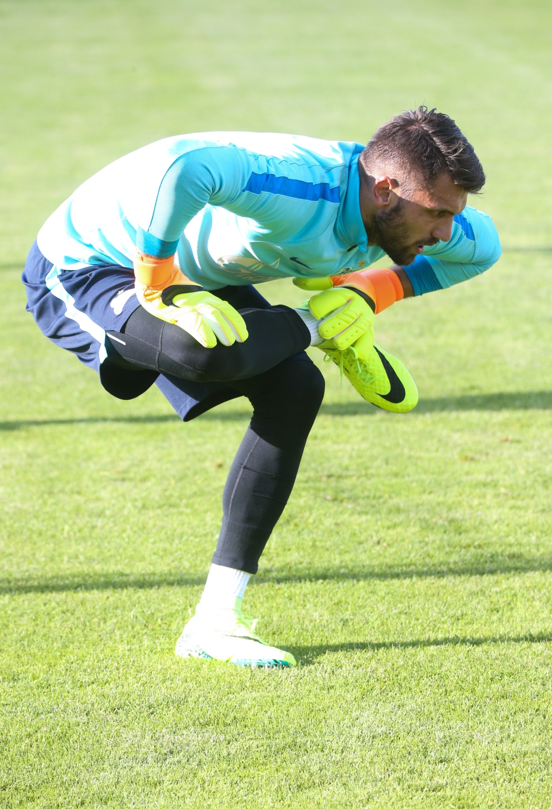 «Газпром»-тренировочные сборы в Швейцарии: вечерняя тренировка 5 июля