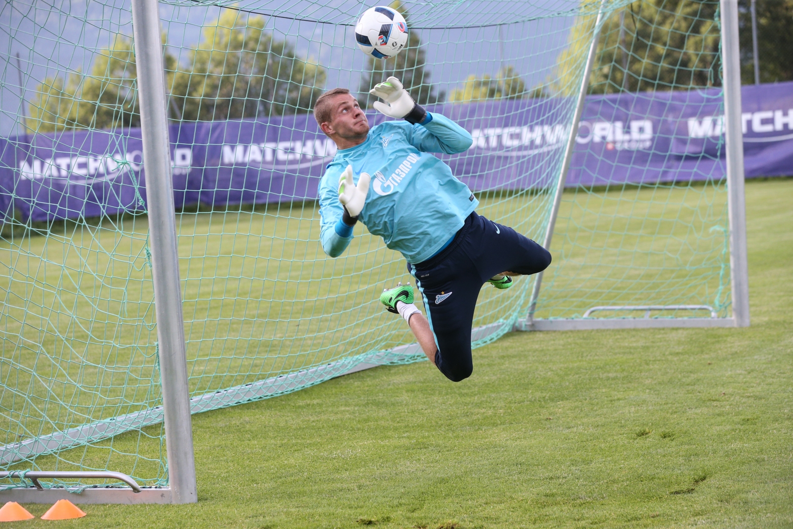 «Газпром»-тренировочные сборы в Швейцарии: вечерняя тренировка 5 июля