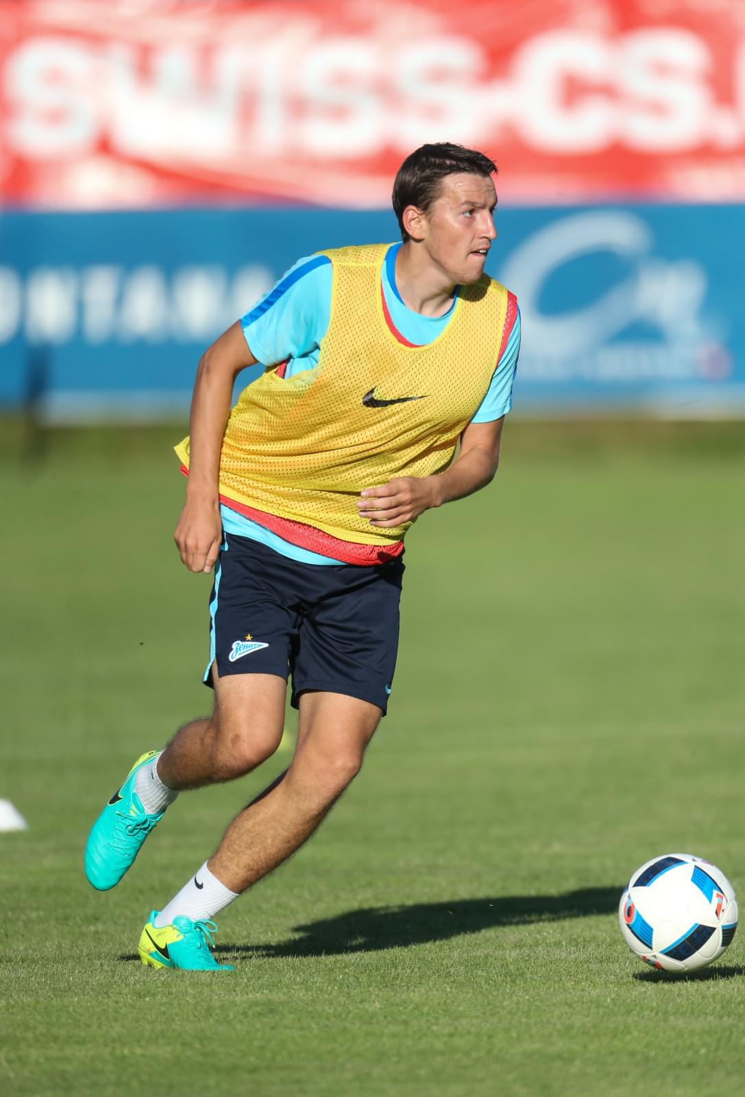 «Газпром»-тренировочные сборы в Швейцарии: вечерняя тренировка 5 июля