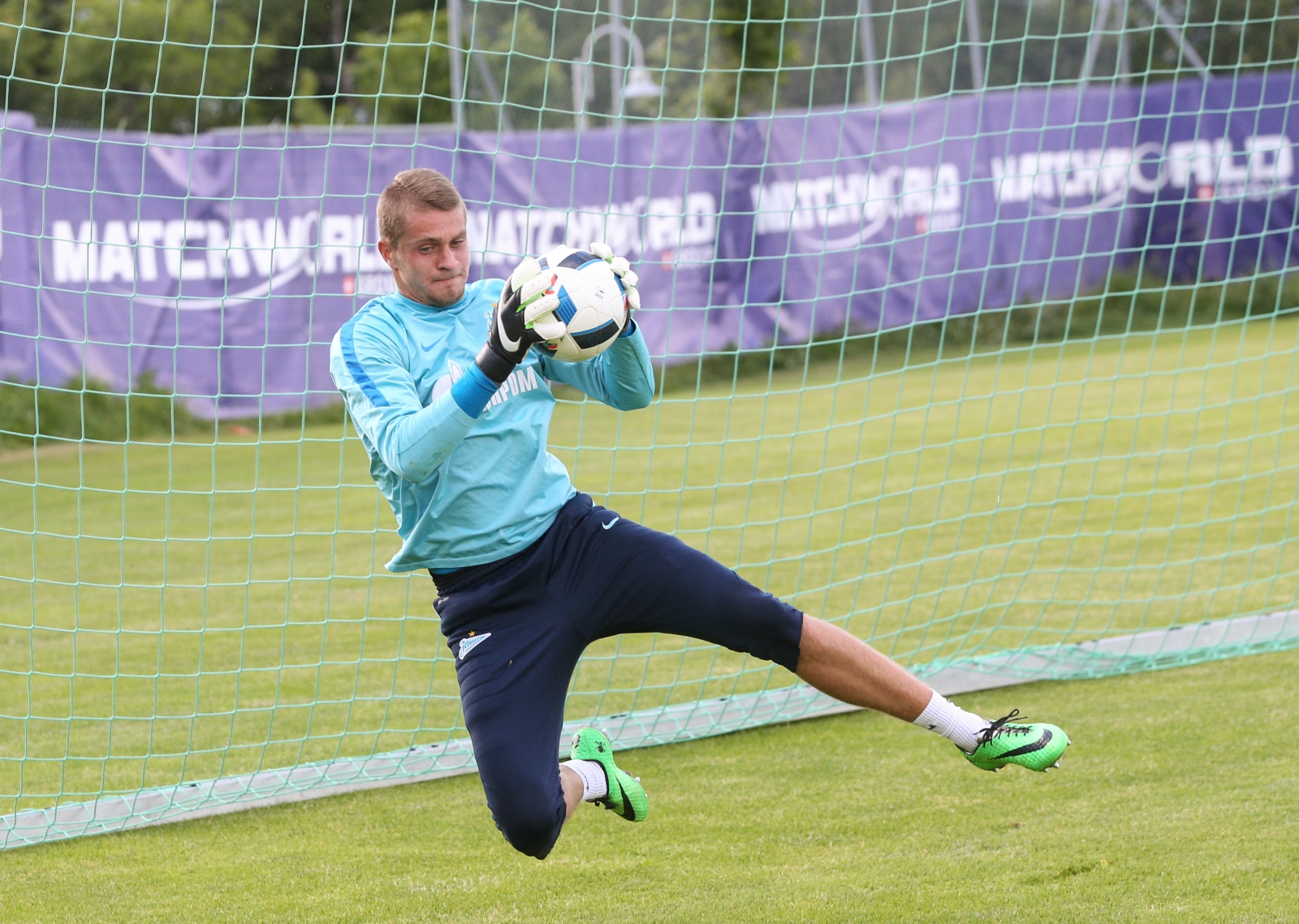 «Газпром»-тренировочные сборы в Швейцарии: вечерняя тренировка 5 июля