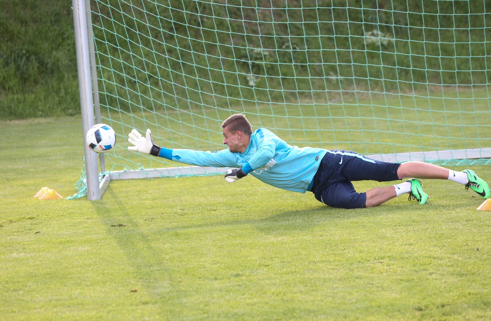 «Газпром»-тренировочные сборы в Швейцарии: вечерняя тренировка 5 июля