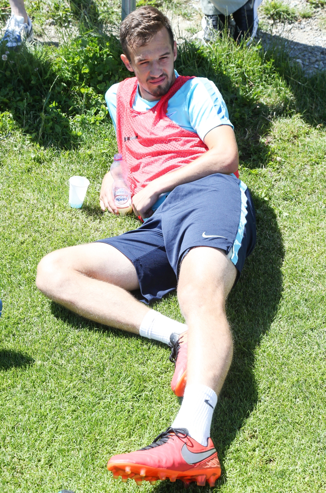 «Газпром»-тренировочные сборы в Швейцарии: утренняя тренировка 6 июля