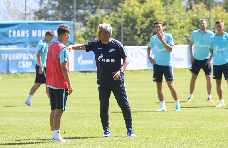 «Газпром»-тренировочные сборы в Швейцарии: утренняя тренировка 6 июля