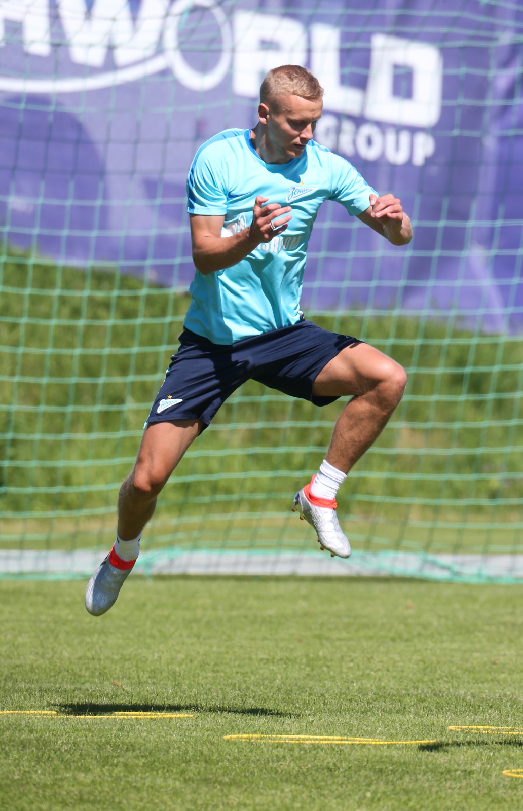 «Газпром»-тренировочные сборы в Швейцарии: утренняя тренировка 6 июля