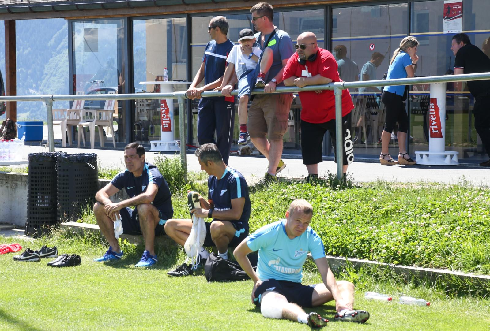 «Газпром»-тренировочные сборы в Швейцарии: утренняя тренировка 6 июля