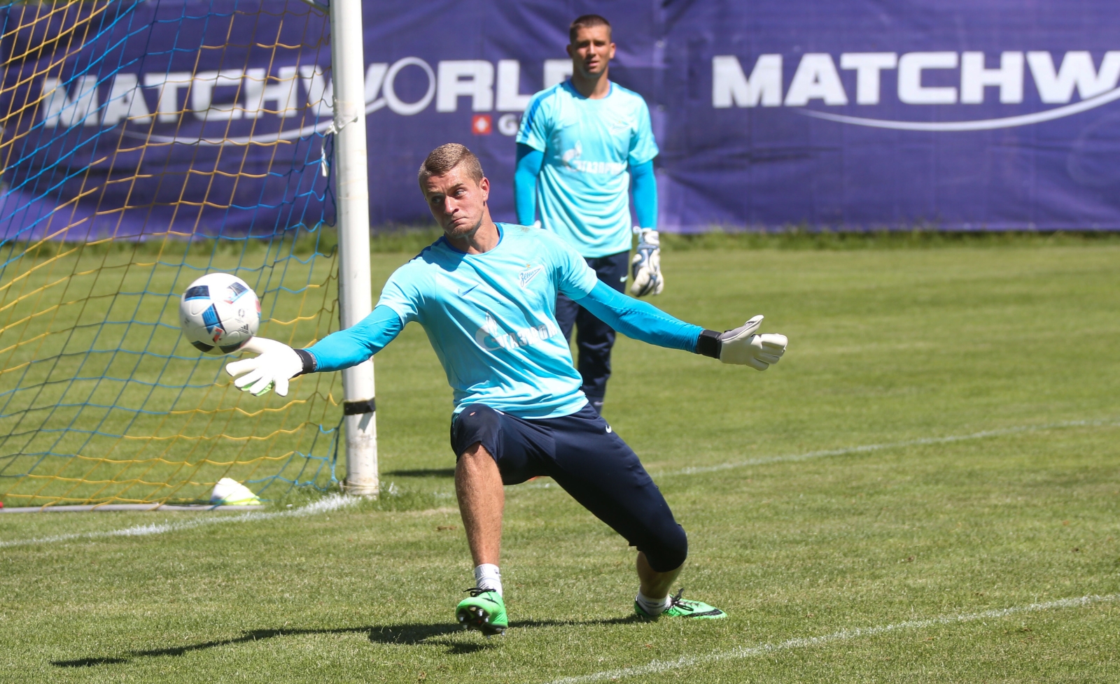 «Газпром»-тренировочные сборы в Швейцарии: утренняя тренировка 6 июля