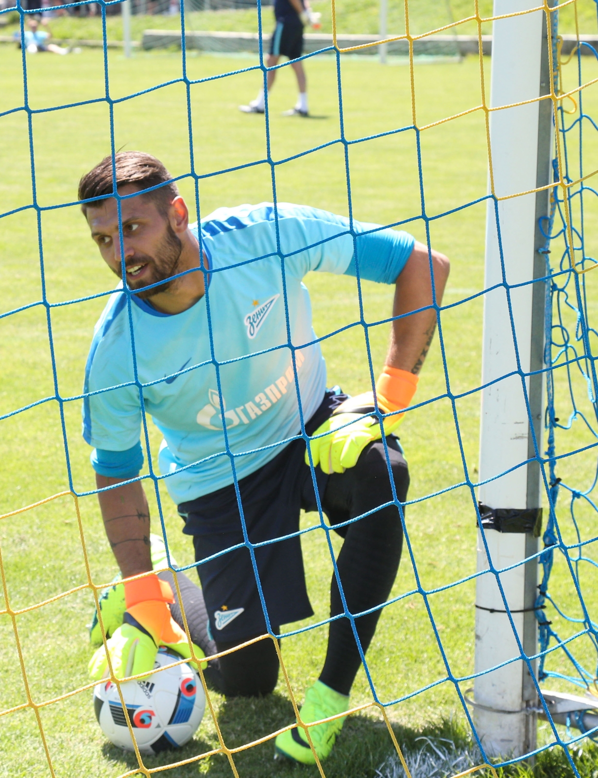 «Газпром»-тренировочные сборы в Швейцарии: утренняя тренировка 6 июля