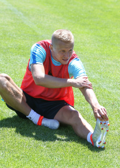 «Газпром»-тренировочные сборы в Швейцарии: утренняя тренировка 6 июля