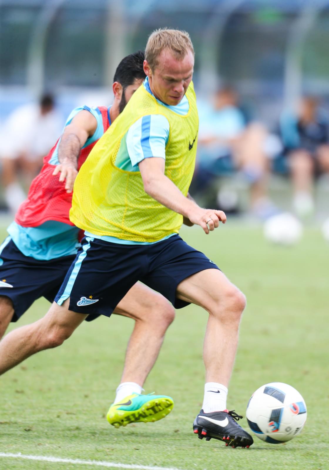 «Газпром»-тренировочные сборы в Швейцарии: утренняя тренировка 15 июля