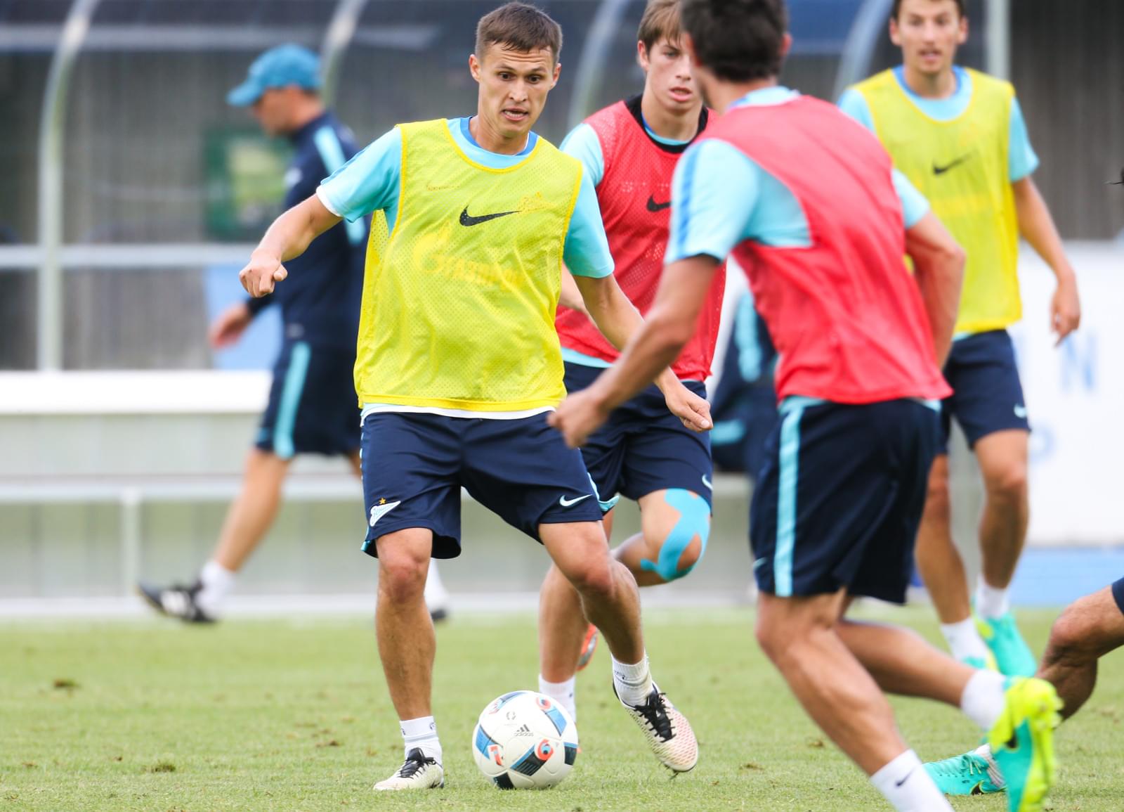 «Газпром»-тренировочные сборы в Швейцарии: утренняя тренировка 15 июля