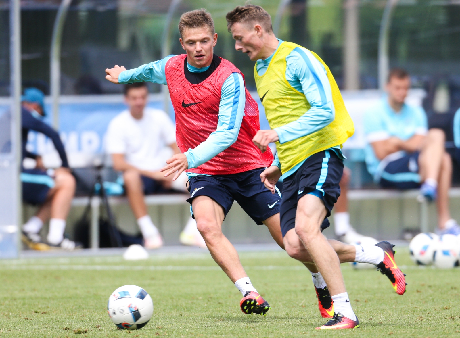 «Газпром»-тренировочные сборы в Швейцарии: утренняя тренировка 15 июля