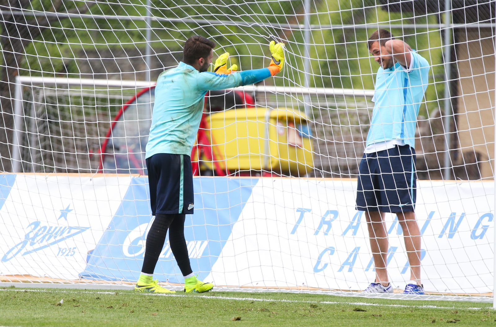 «Газпром»-тренировочные сборы в Швейцарии: утренняя тренировка 15 июля